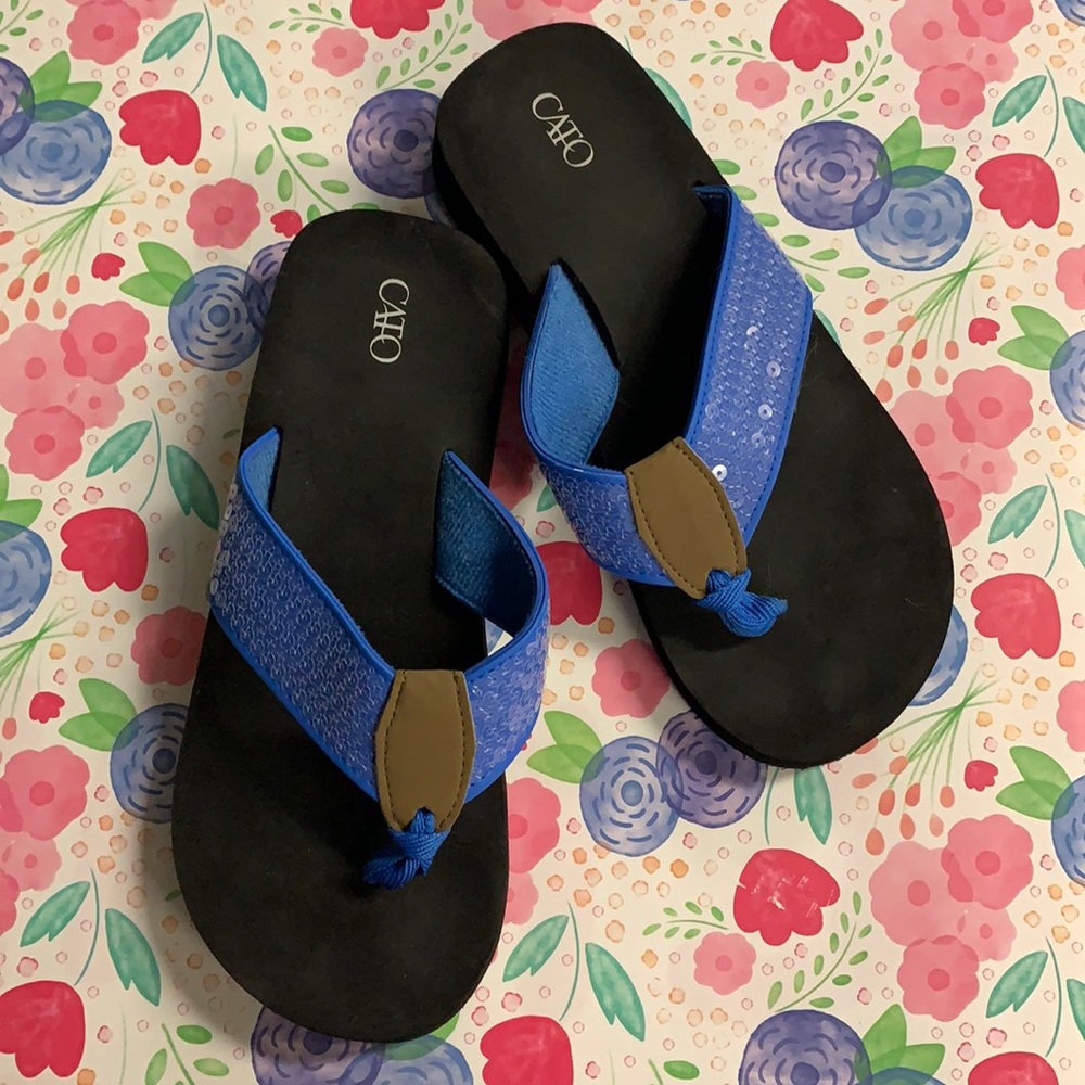 Cato Blue Flip Flops